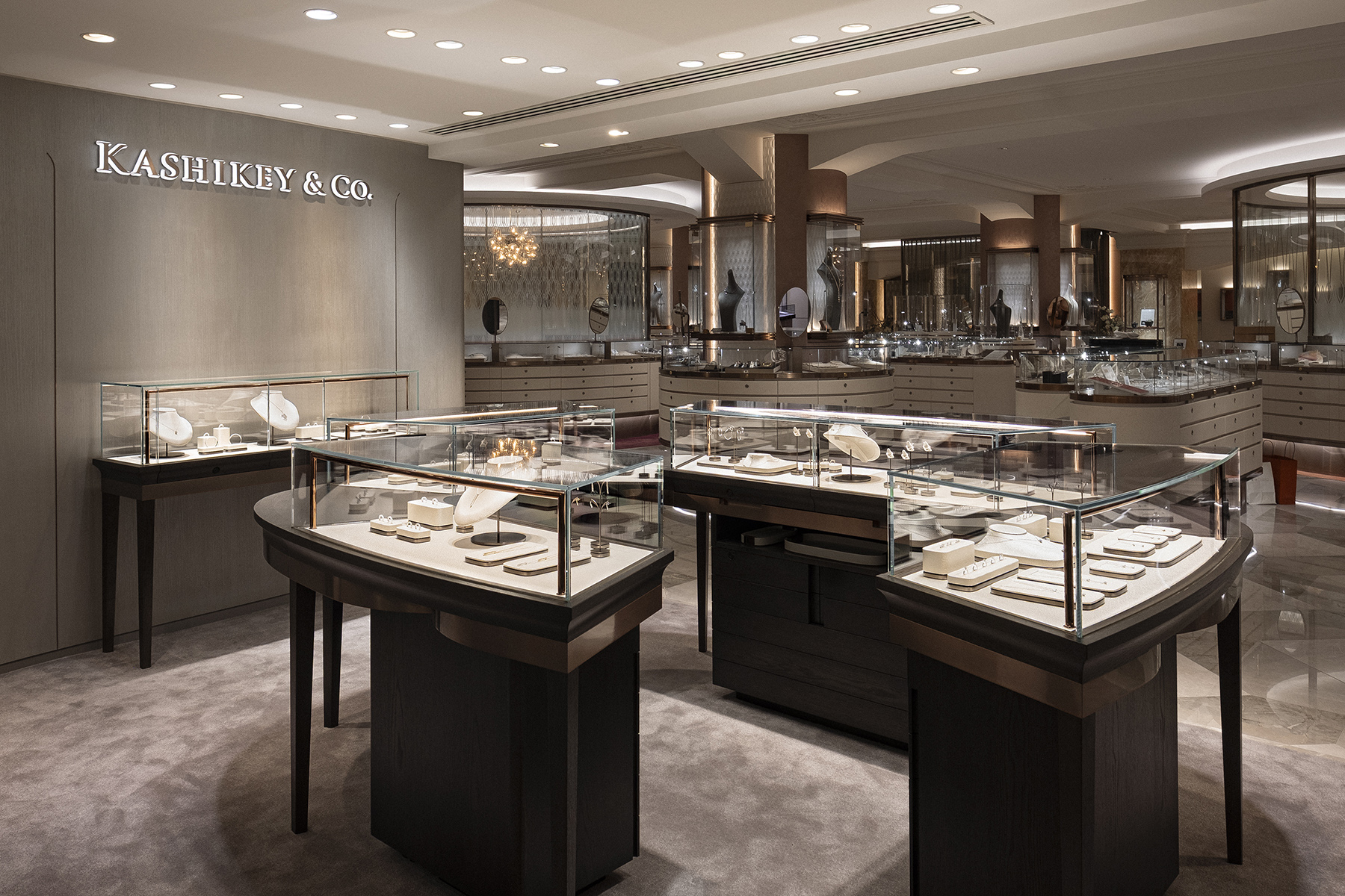 東京の Kashikey ブティックデザイン