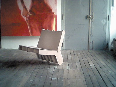 Millefeuille easy chair
